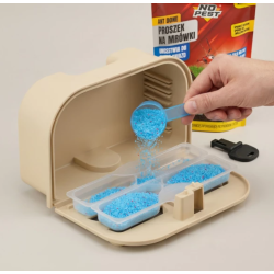 Köderstation für Gel, Pulver, Flüssigkeit und Insektizid-Granulat Pest Done BS No Pest®